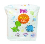 Подгузники-трусики, Dino&Rhino (Дино и Рино) 8-13 кг 18 шт макси